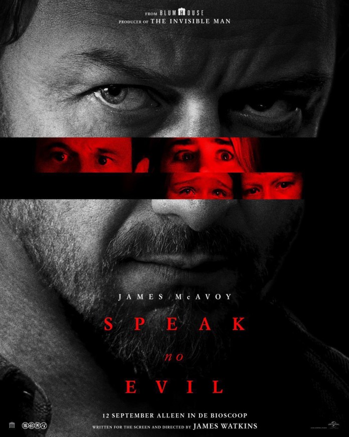 movie poster of speak no evil