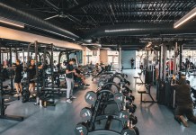 Cal State Monterey Bay holds “Soft Opening” for student Fitness Center Image of students working out in the new gym.