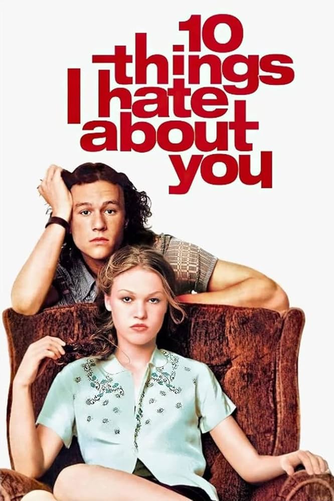 movie poster for 10 things I hate about you.