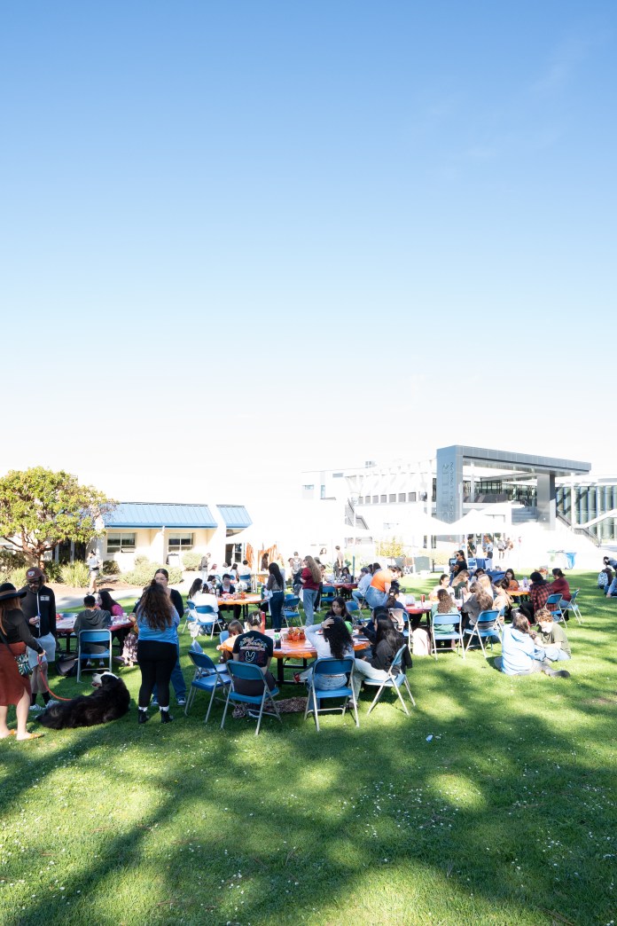 Vertically shot image of the ottum festival event