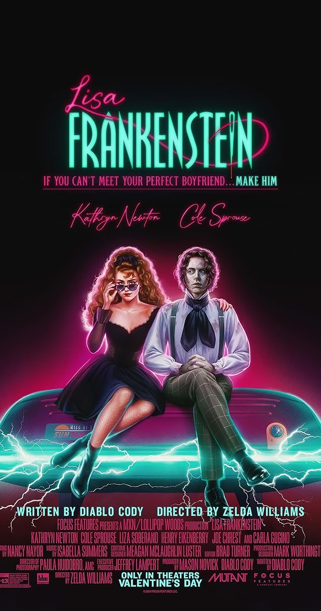 Movie Poster for Lisa Frankenstein