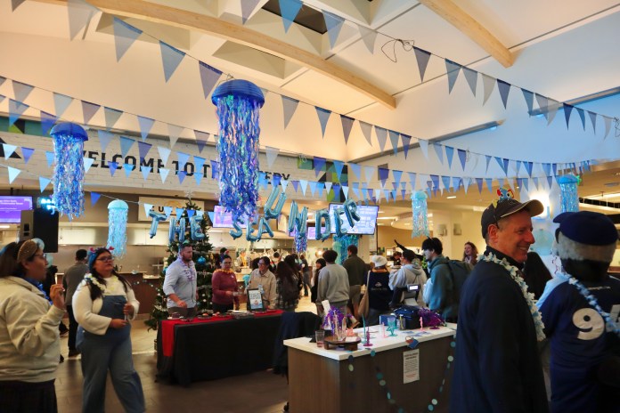 Picture of the inside of the Eggs After Dark Event