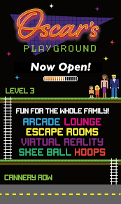 picture of a flier for oscar's playground