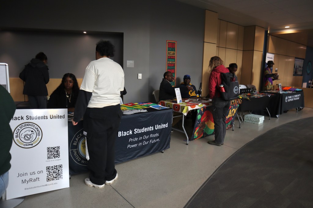 Picture of some of the booths at Otter Thursday