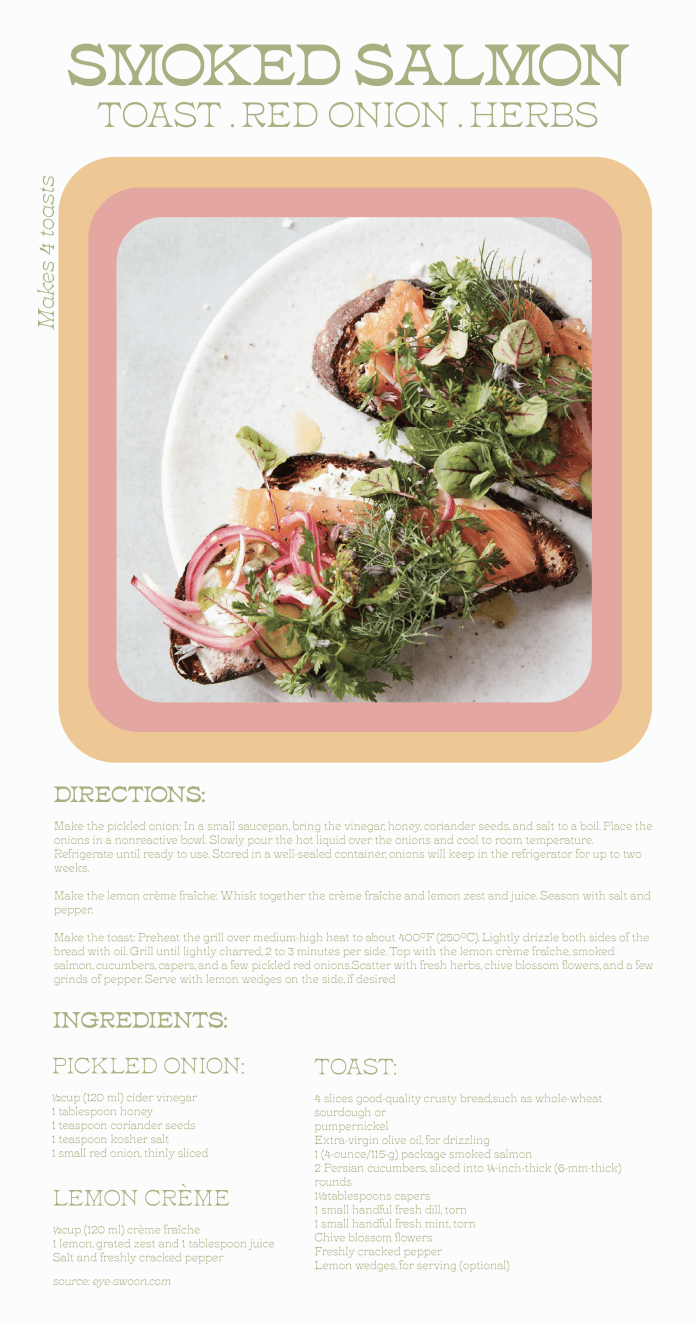 an infographic detailing how to make 