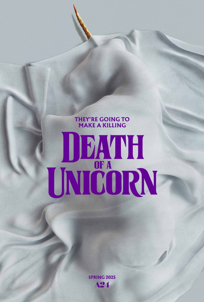 movie poster for Death of a Unicorn
