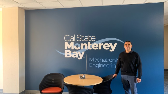 Luis Cabrales Arriaga is one of the Mechatronics program chairs and is ready to see the program continue to grow.