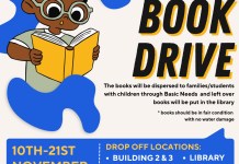 Novels in November : AS hosts Children’s Book Drive Ad for Book Drive