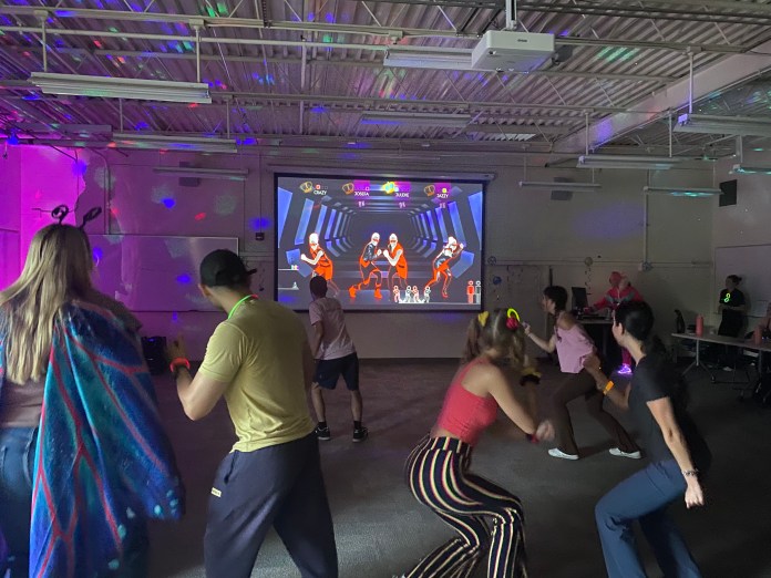 Photo of Just Dance event