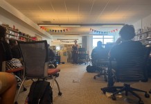 Poetry prevails at Take Up Space open mic